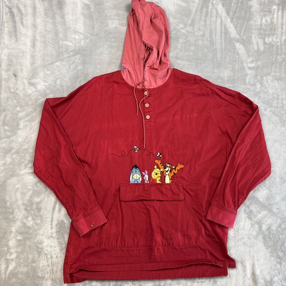 Disney Winnie the Pooh “Oh Bother” Hoodie Men’s M Organic Cotton BoxLunch - Picture 1 of 8